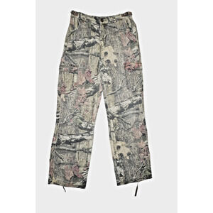 Cabela’s Kids 16 Reg Camo Cargo Pants Realtree Hunting Outdoor Adjustable Waist